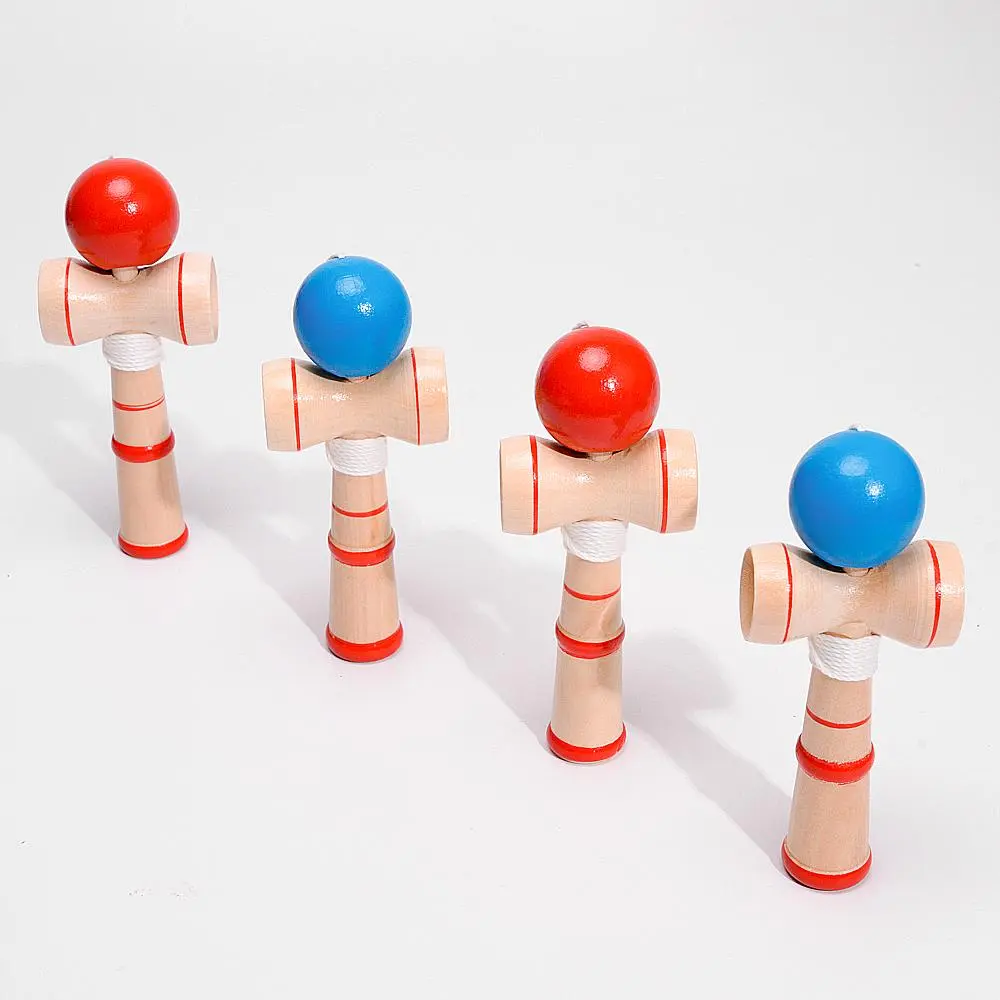 Traditional Kendama Set - Handcrafted Japanese Wooden Skill Toy, Timeless Balance Game to Build Patience, Focus& Fine Motor Skills, Meaningful Christmas Gift Idea
