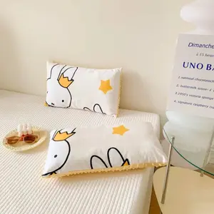 1PCS Cartoon Anime Miffy Rabbit Pillow Cute Cartoon All-cotton Pure Cotton Bean Pillow Detachable and Washable Festival Gifts