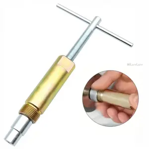 Compression Sleeve Puller Tool Remove Nut & Ferrule of Pipe, Sleeve Remover For 1/2'' Compression Fittings Only Corroded & Frozen Supply Stop, Plumbing Tools Compression Ring Removal toolH6LaceLure