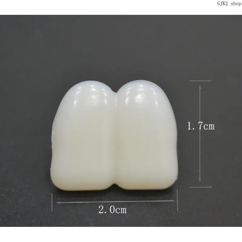 Halloween Rabbit Fangs Fake Teeth Cosplay Party Funny Costume Accessory With Dental Adhesive