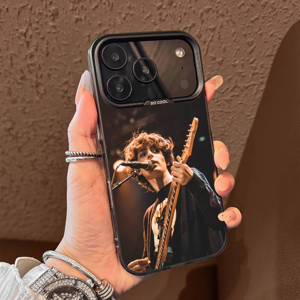 F-Finn Wolfhard Phone Case For iPhone 15,16,12,14,13,17,11,E,Pro,Max,Plus,Air,Mini Black TPU Cover