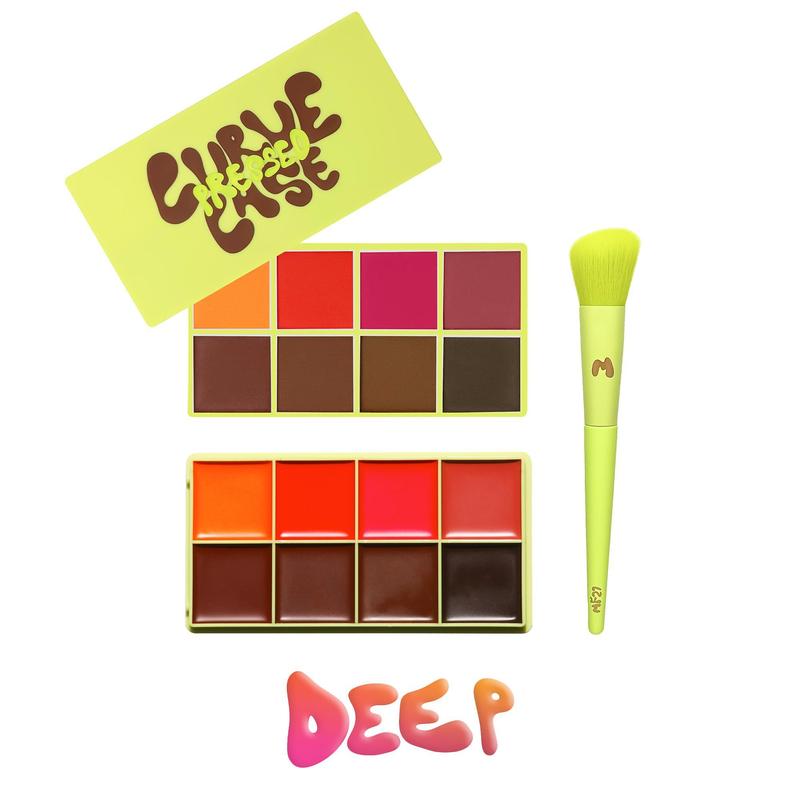 Curve Case Cream Palette & Curve Case Press'd Palette Duo, Makeup Palette Set, Makeup Kit Set Makeup Gift Set Makeup Bundle Box, Compact Makeup Palette, Cosmetic, Cosmetics Kit, Face Makeup Sets, Color Curve Case Cream Palette & Curve Case Press'd Palette Duo, Makeup Palette Set, Makeup Kit Set Makeup Gift Set Makeup Bundle Box, Compact Makeup Palette, Cosmetic, Cosmetics Kit, Face Makeup Sets, Color