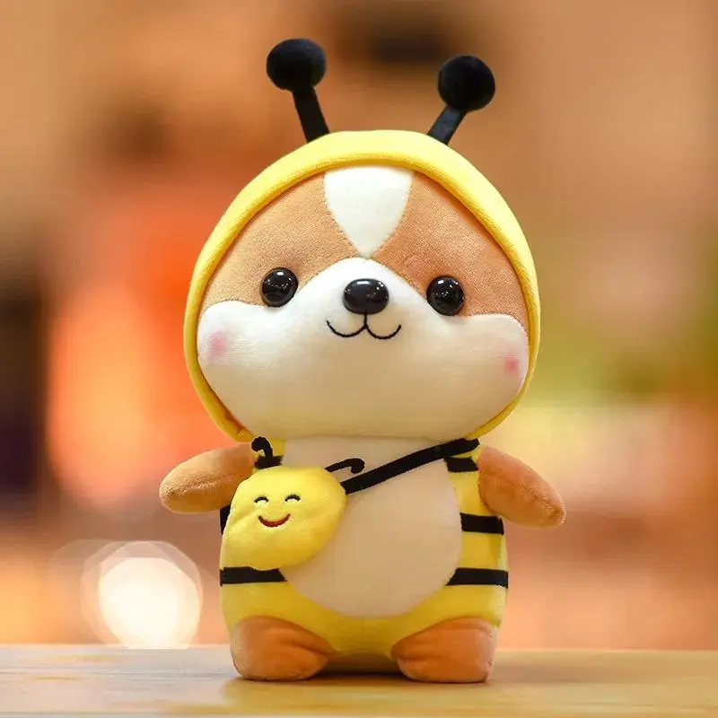 Cute Shiba Inu Plush Doll, Soft Little Dog Sleep Companion Toy, Healing Cloth Doll Creative Gift