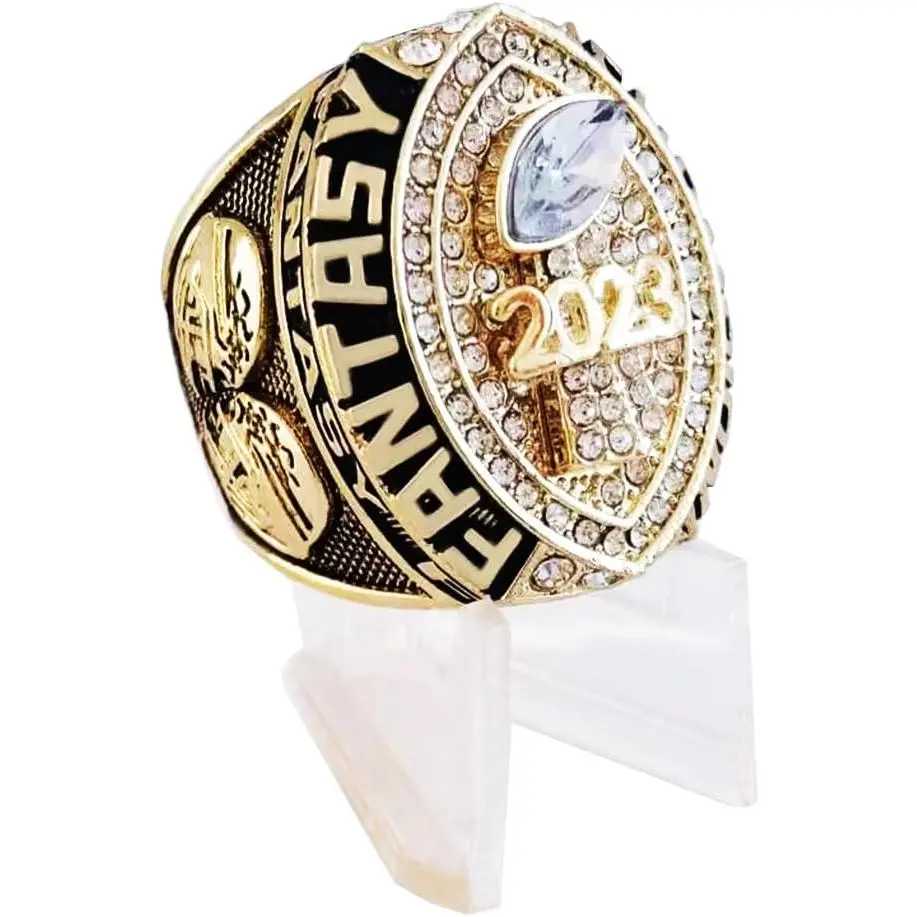 2023 Fantasy Football Championship Trophy Ring | Award For Fantasy Football Winner