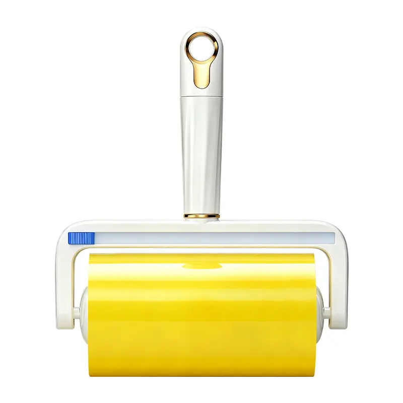 2026 New Style Roller Lint Remover with Self Adhesive Reverse Tape Reusable Pet Hair Removal Tool for Clothes Furniture Carpet Couch Bedding
