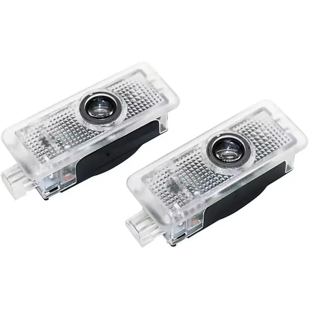 2 count  Door Lights,  LED Lighting Projector Welcome Light is Compatible with 1/3/4/5/6/7/X1/X2/X3/X4/X5/X6/X7/M/Z/GT