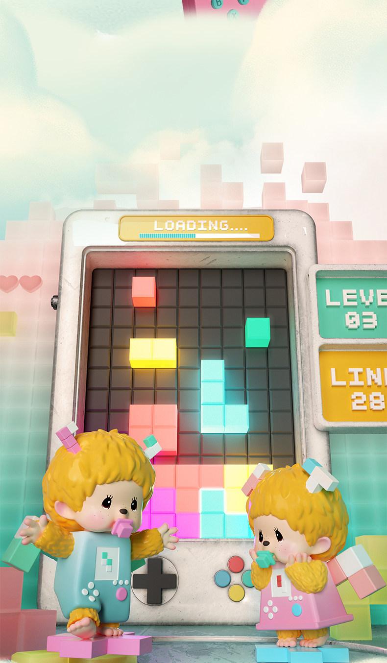 1242. Monchhichi In Search of Time Series Blind Box