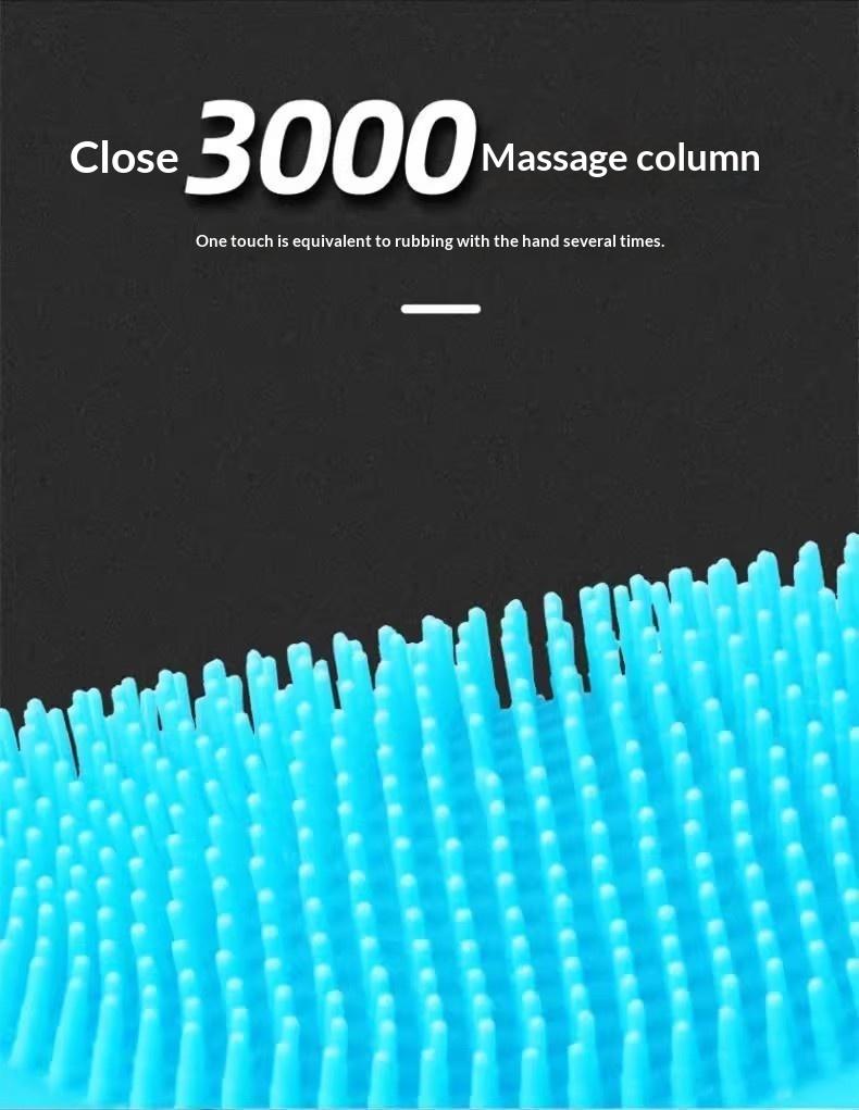 Pet silicone gloves for dogs and cats, anti-scratch and anti-bite pet bathing gloves, comfortable massage SPA gloves with brush