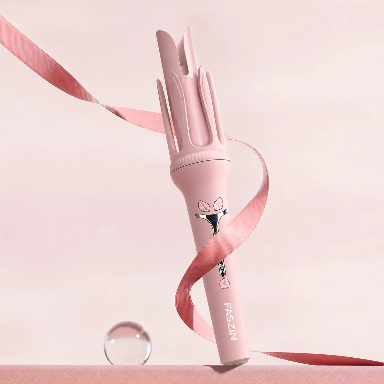 Automatic Hair Curler, 32mm Ceramic Coated Barrel with Negative Ions for Damage-Free Styling, Anti-Tangle Styler with Auto Timer On, 4 Temperatures & Dual Voltage, Girlfriend, Mom, Daughter