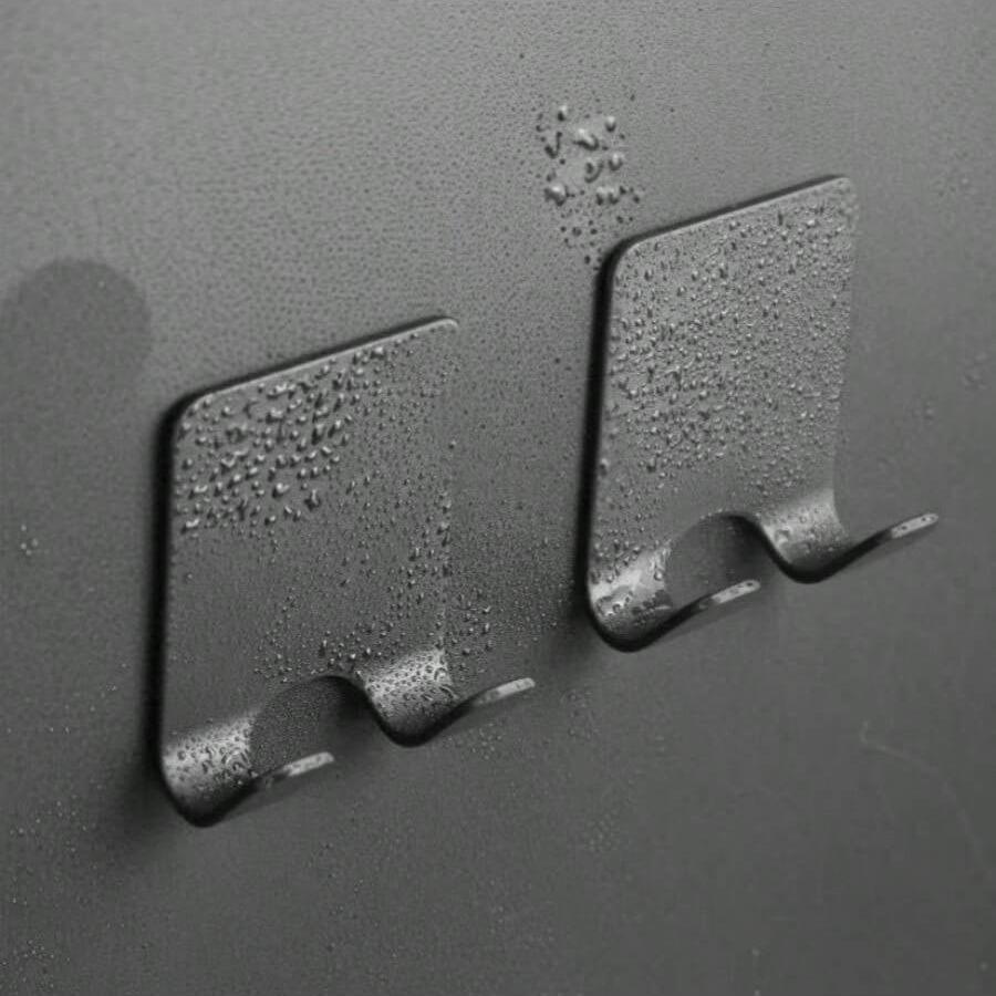 Razor Storage Rack, 4 Counts Wall Mounted Razor Holder, Portable Storage Rack for Bathroom, Home Organizer for Bathroom