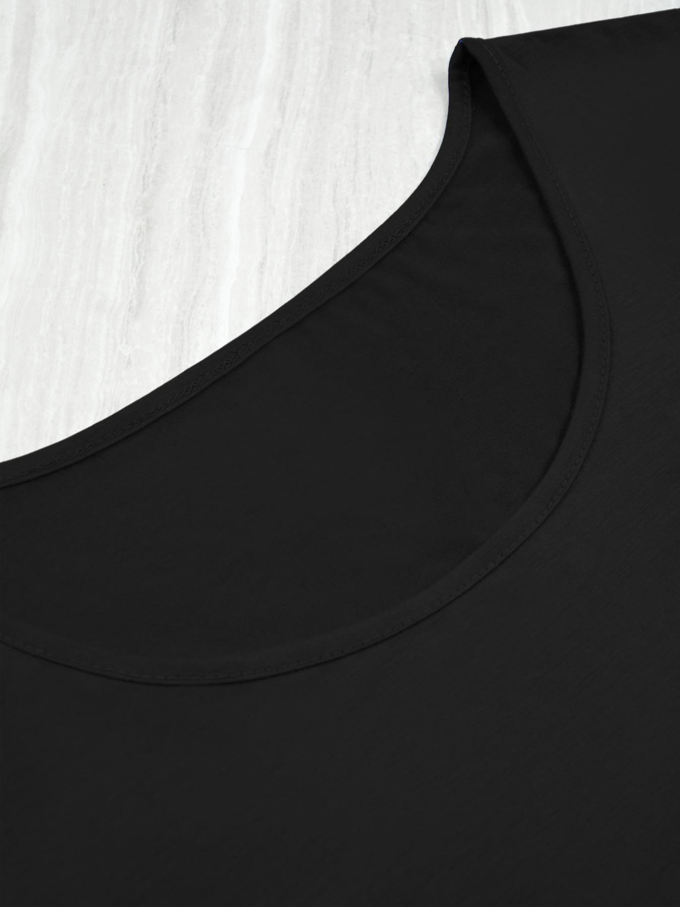 Women's Round Neck Stretchy Casual Long Plus Size Dress, Perfect for Bridesmaids, Vintage Style Wedding & Party Wear, Comfortable Fabric