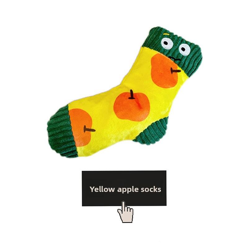 Interactive Toy for Dogs - Hide & Seek Treat Dispensing Puzzle - Squeaky & Crinkle Sound Effect - Durable Soft Chew Toy for Mental Stimulation & Anxiety Relief