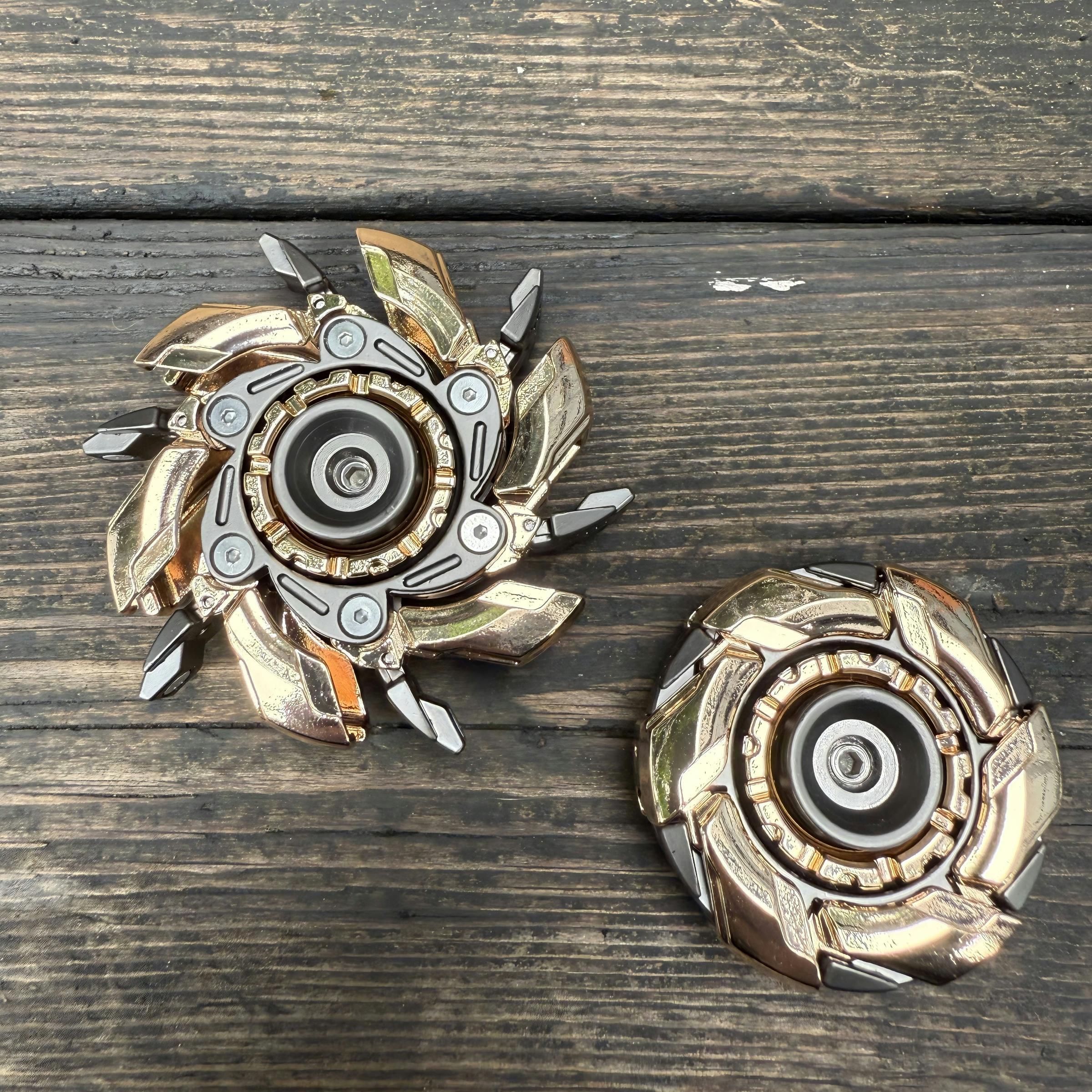 Metal Fidget Spinner Toy, 1 Count Stress Relief Toy for Adults, Magnetic Fidget Spinner Toy, Finger Spinning Top, Fidget Gadget, Fun Gift for Men #GLOBAL PICKS