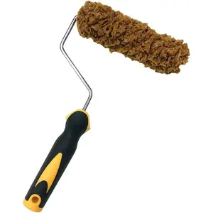 Texture Pattern Paint Roller Brush, Decorative Sponge Texture Painting Roller Tool for Home Wall Art Decoration