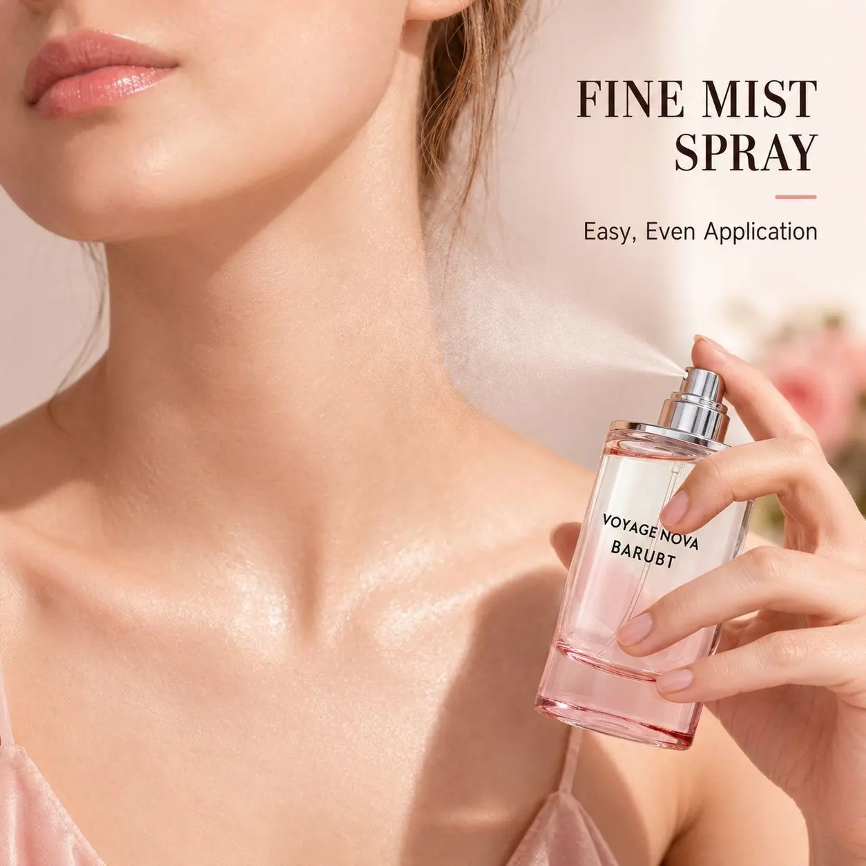Rose Hip Floral Fragrance, 50ML Perfume, Long-Lasting Luxury Scent, Daily Women's Perfume, Rose Vitality, Summer Essence, Alluring Summer Style