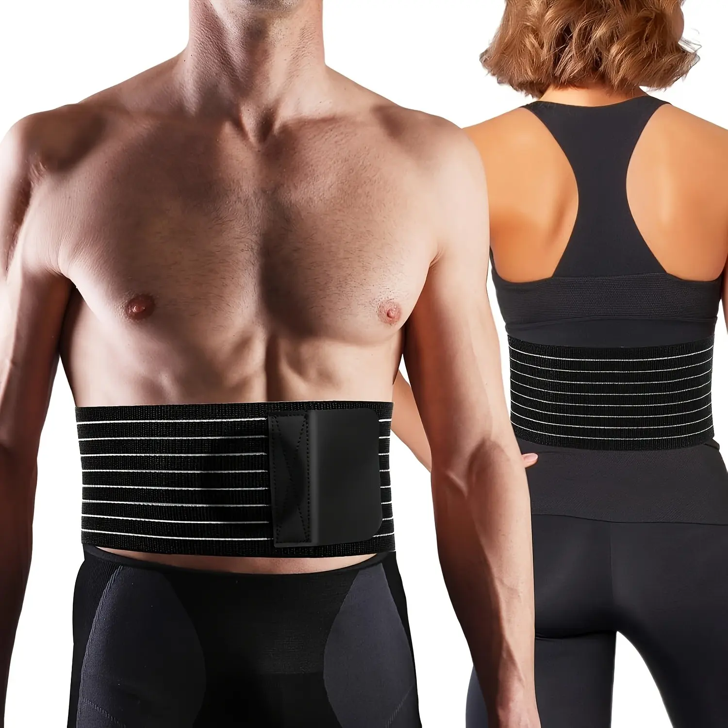 Adjustable Belly Support Belt, Waist Cinch Strap for Navel, Upper Abdomen, Incision, Side, Groin Area, /, Comfortable Fit, Belly Wrap, Abdominal Wrap, Abdominal Binder