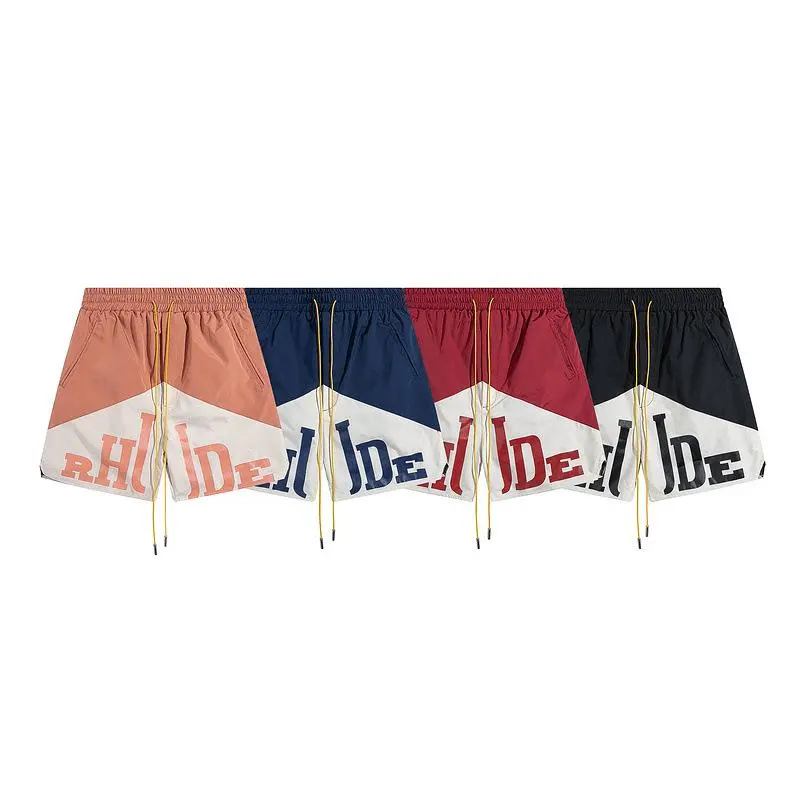 Men's Athletic Mesh Shorts - Stylish Double-Layer Design with Contrasting Letters for Summer Street & Beach Wear, Activewear, Sportswear