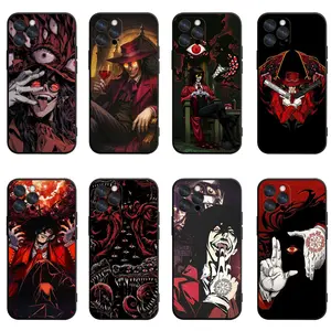 8 Styles Hellsing Alucard Phone Case, Anti-Drop Slim Protective Shell Featuring Iconic Alucard Scenes, His Red Coat & Vampire Form