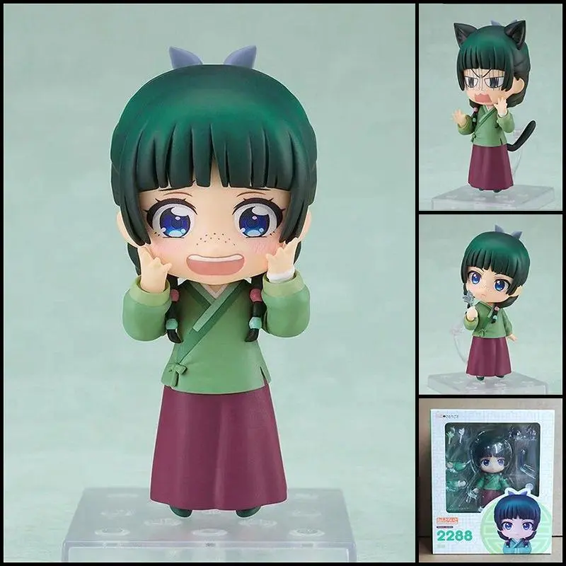 2026 Trending Nendoroid 2288 Maomao The Apothecary Diaries Chibi Swappable Face Articulated Action Figure With Cat Ear Parts, Toys & Hobbies Classic Novelty Model Toy