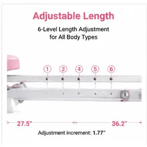 Leg Stretching Machine, Professional Split Machine for Flexibility Training, 180° Adjustable Stretch Trainer with 6-Level Length Settings & Padded Comfort Support, Heavy-Duty Home Stretching Equipment for Dance, Gymnastics & Flexibility Improvement, 300 l