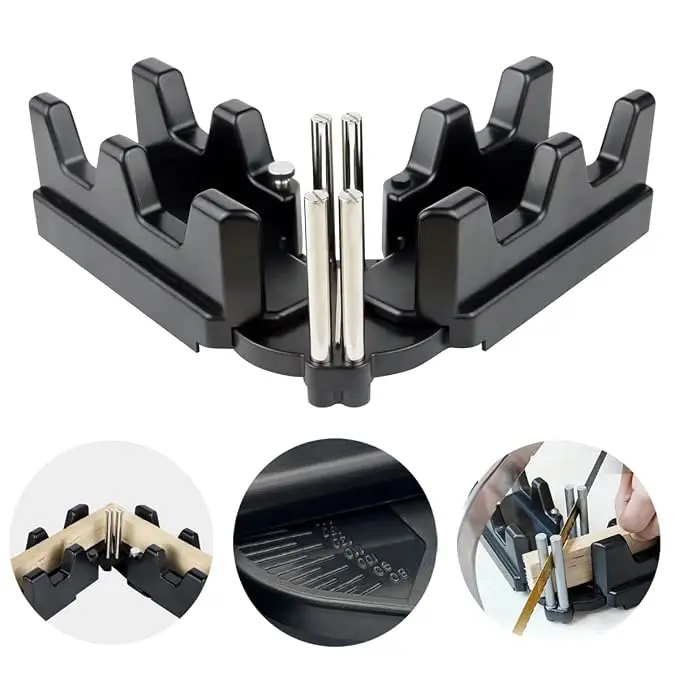 1pcs 2-in-1 Mitre Measuring & Cutting Tool, Multifunctional Angle Measuring Saw Kit, High Precision Woodworking Accessory, Practical Professional Hand Tool for Pipeline Installation, Home Renovation, Carpentry Work and Various Daily Diy Craft Projects
