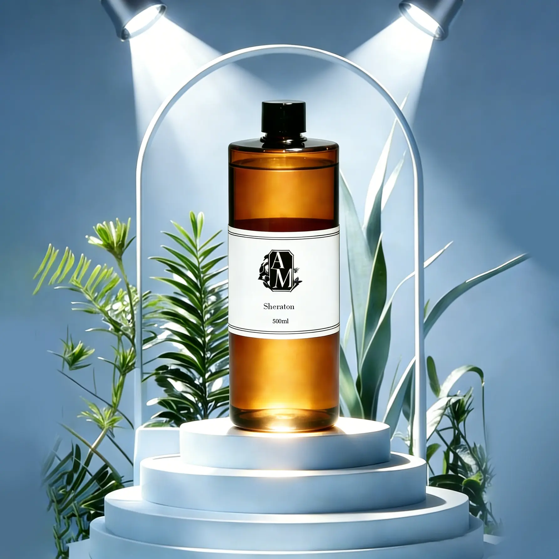 500ML Aromatherapy Essential Oil, Scented Liquid, Water-Based Fragrance Refill, Reed Diffuser Refill, 28% Concentration, Suitable for Reed Diffusers and Humidifiers