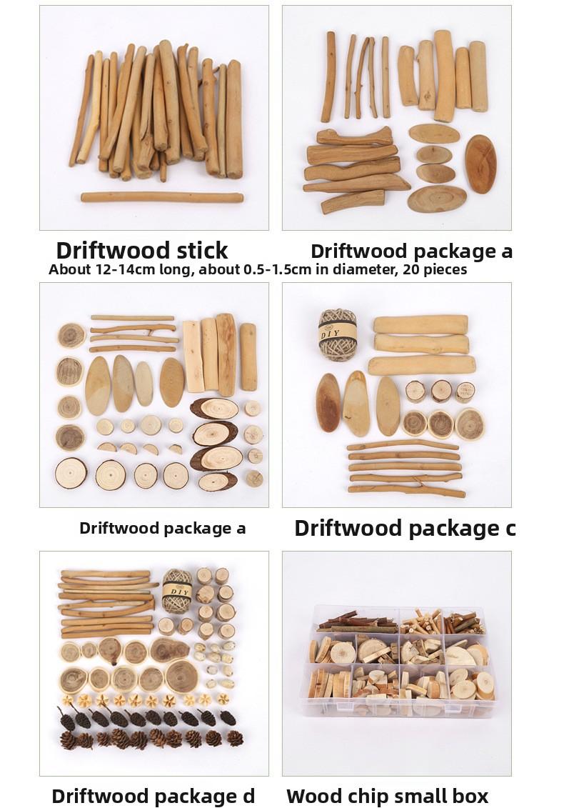 20Pcs Natural Wood Slices, Unfinished Round Wooden Circles for DIY Crafts, Painting, Rustic Home Decor