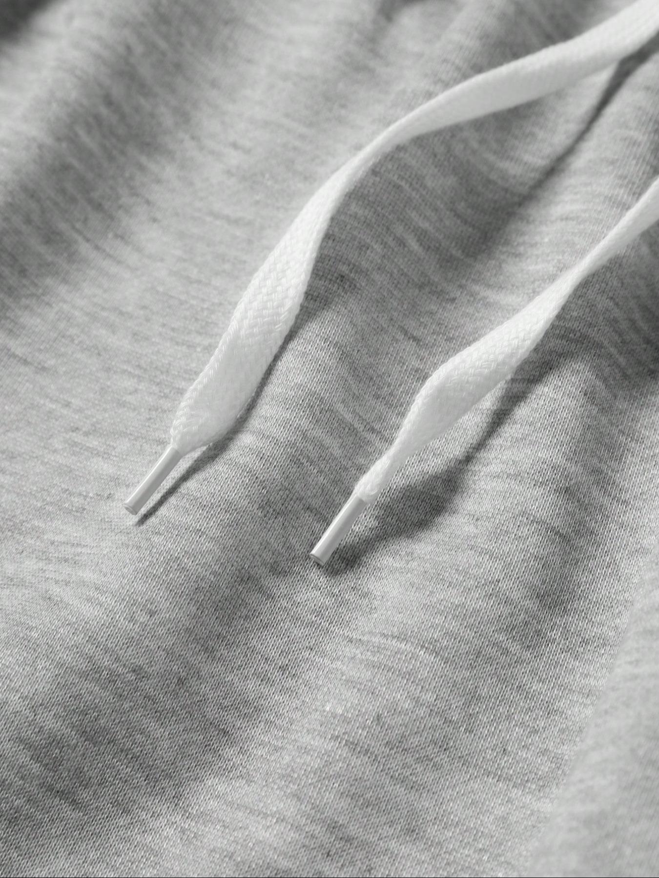 Men's Casual Wide Leg Shorts, Elastic Drawstring Waist, Summer Fitted Plain Sporty Style, Soft Comfortable Daily Wear, Casual Streetwear Shorts