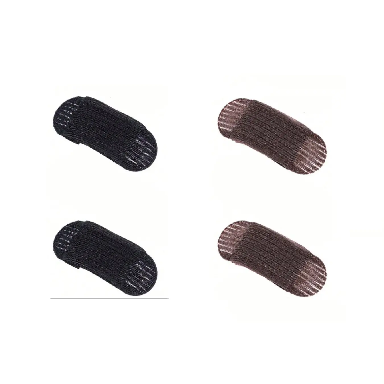 4 Pcs Hair Volume Enhancers, 2 & 2, Invisible Hair Pad for Fine Hair, Root Lifter, Hair Volume Clip, Reusable Hair Styling Accessories for Women