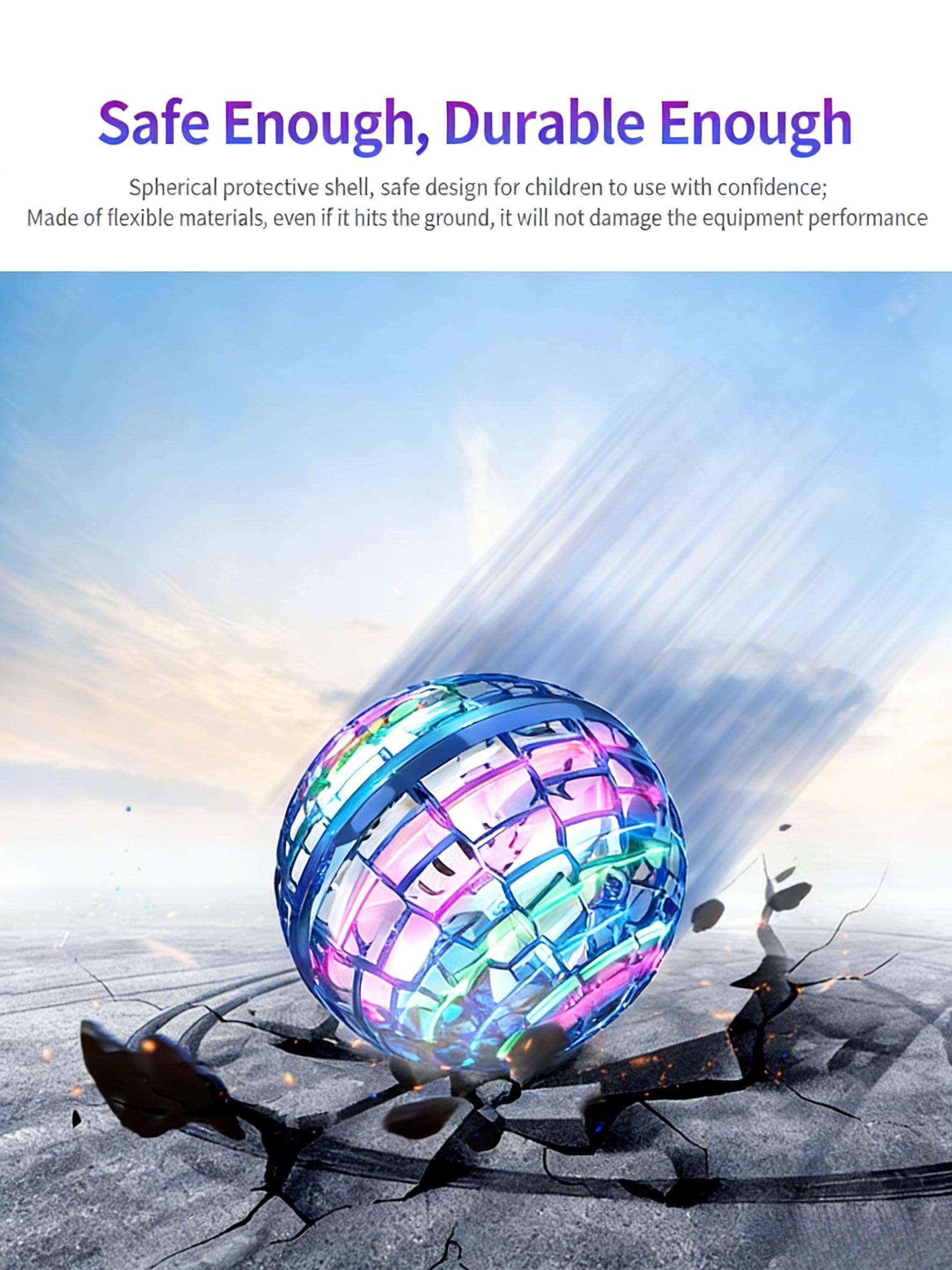 Galaxy Anti-Gravity Boomerang Ball – Hover Orb with LED Lights| Epic Indoor/Outdoor Toy for 6-12 Year Olds & Teens!Perfect Christmas/New Year Gift That’s Fun for All Ages