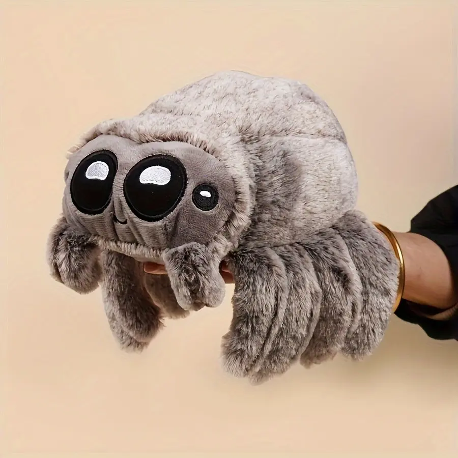 1PC Halloween Plush Spider, Soft Stuffed Toy, Party Decorations, Haunted House Decor, Trick or Treat Prop, Home Decoration
