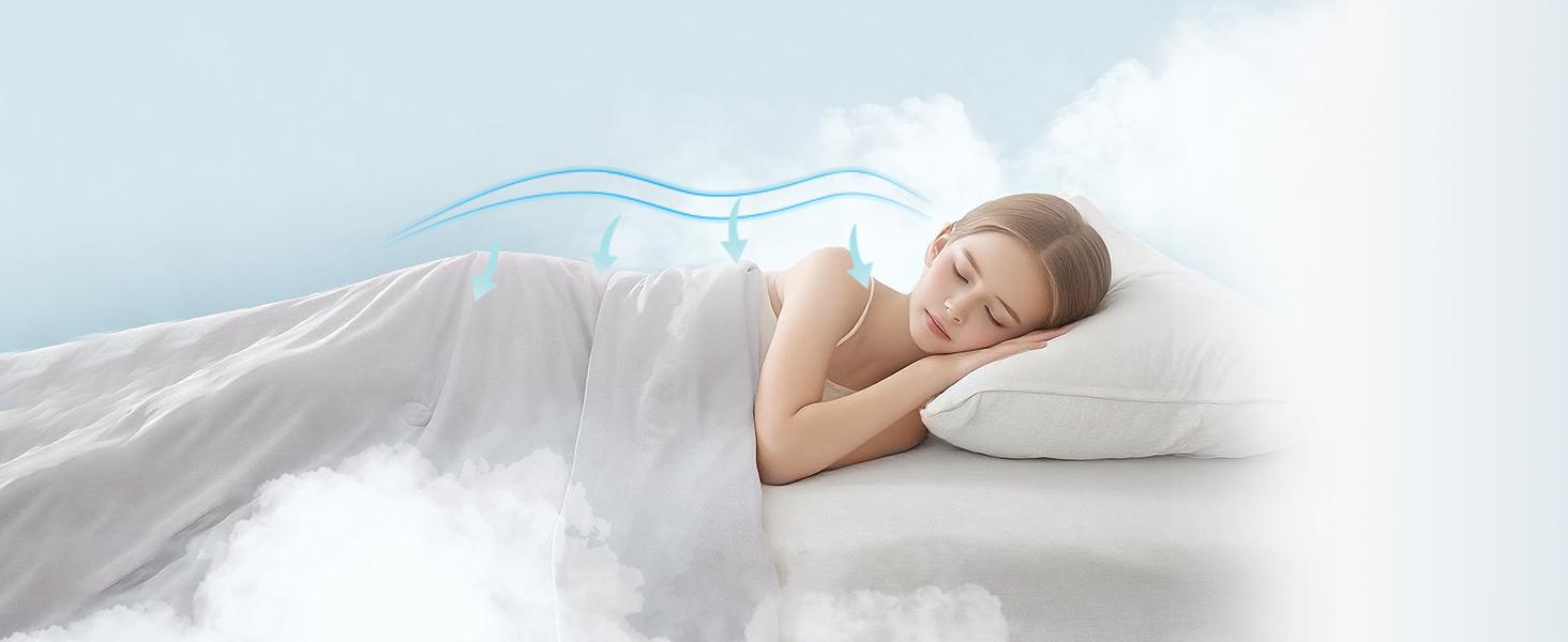 Comforter Queen Size Grey Soft Bedding for All Lightweight Down Alternative Blanket for Dormitory Camping Bedroom,80x90