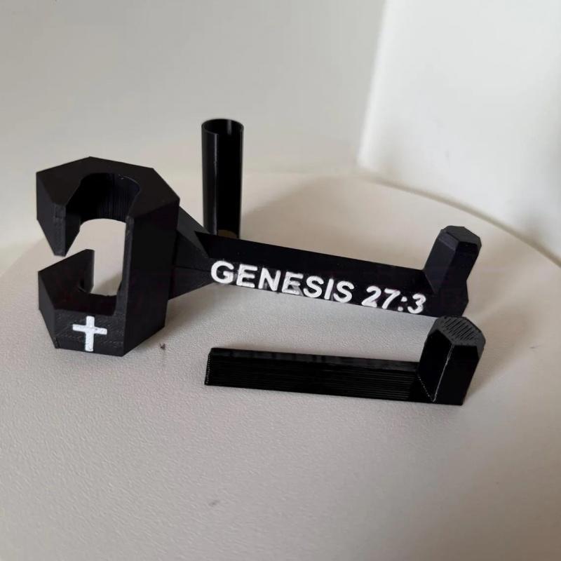 Twist-On 3.0 Bow Buddy XL Heavy-Duty Bow Holder Organizer for Archery Hunting Gear Storage Quick Tool-Free Installation Outdoor Enthusiasts Hunters