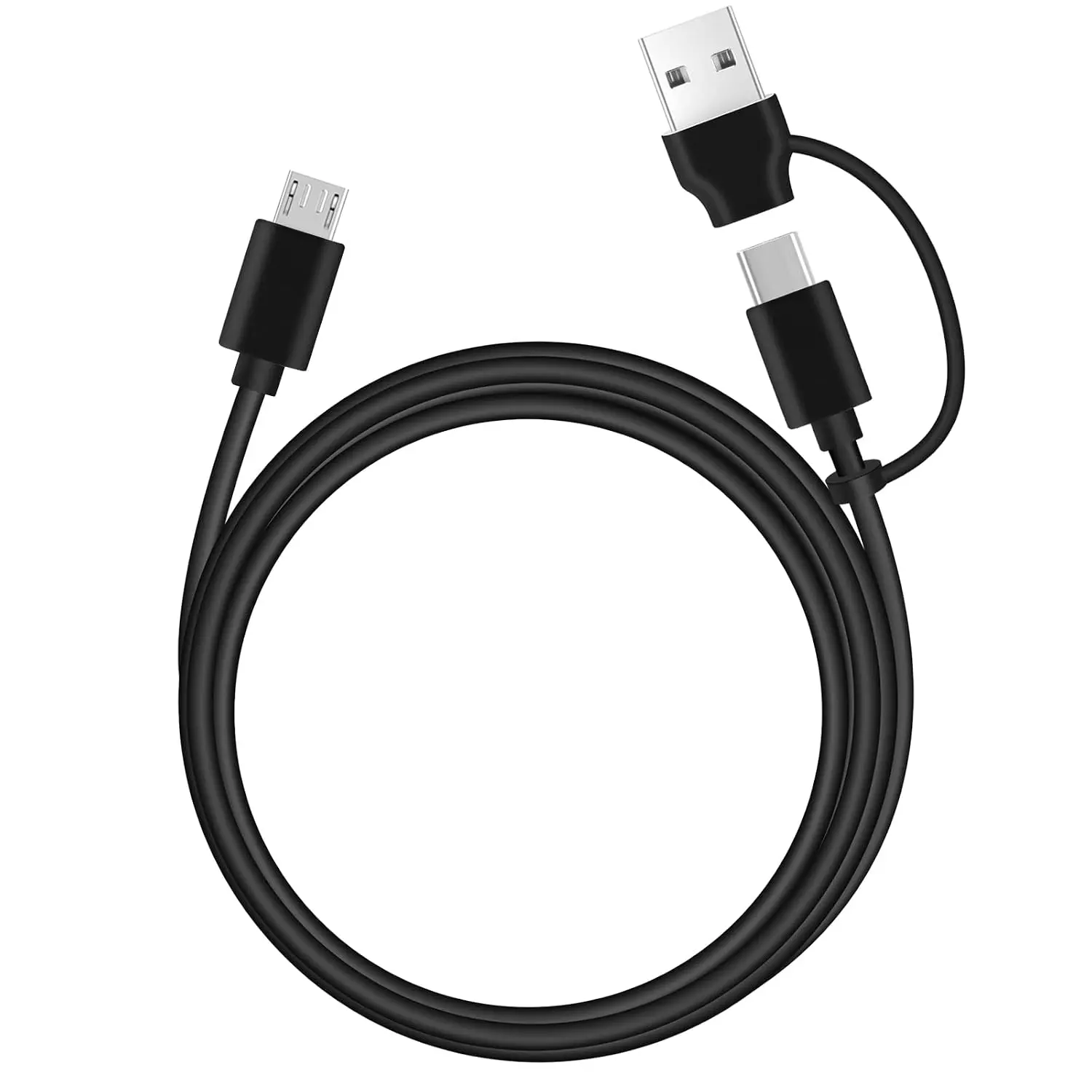 5FT USB-C to  USB  & Data  and USB Adapter, 480Mbps Data Transfer, for Old Android Phones & Tablets and   Devices