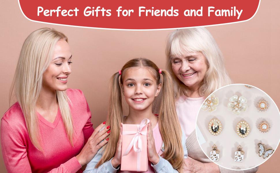 Bling Shoe Charms for Girls and Women, Girly Gold Shoe Charms for Crocs, 24 count Glitter Shoe Charms Bulk, Shoe Chains Shoe Pins, Shoe Accessories, Rhinestones Shoe Decoration