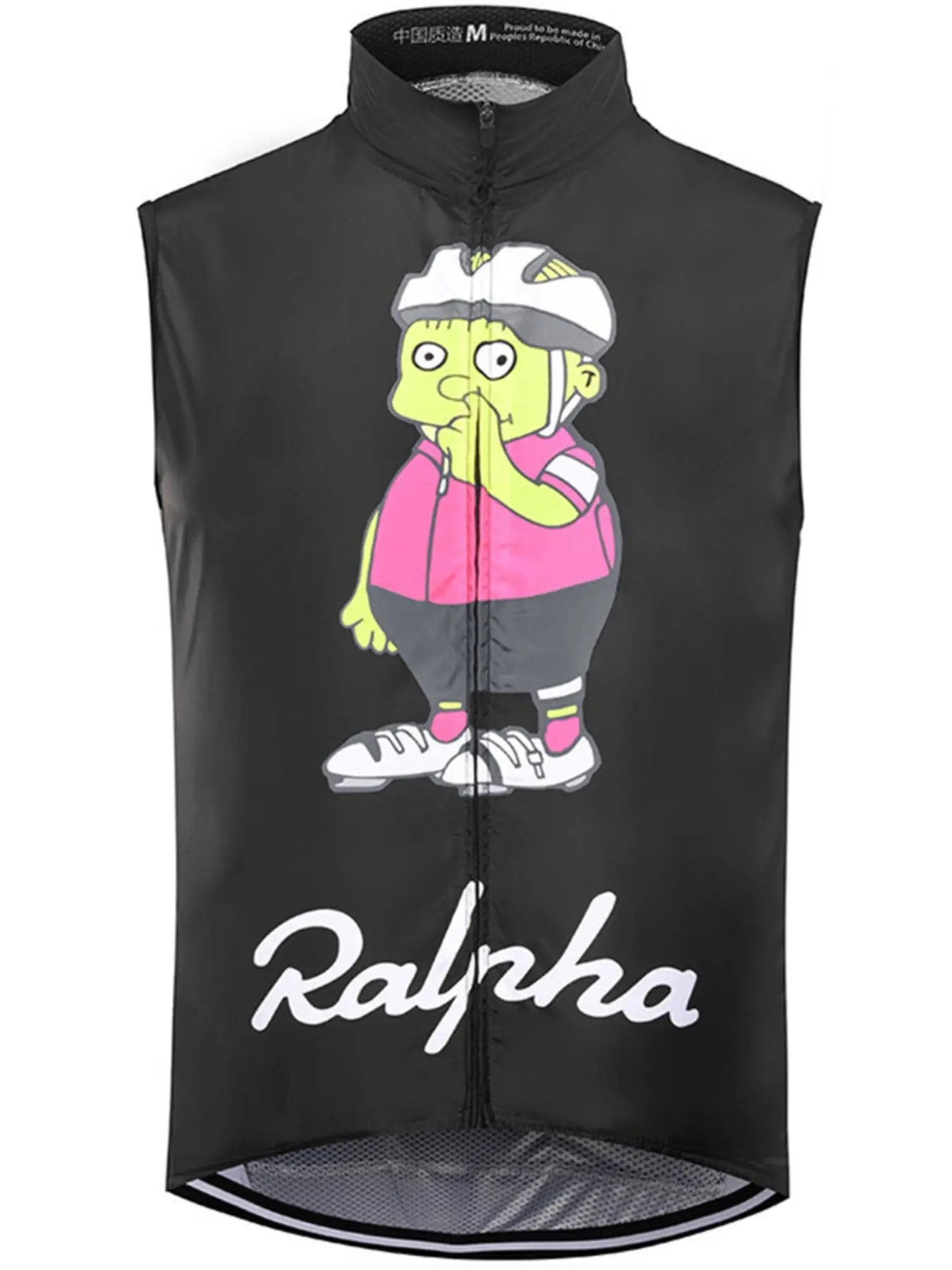 Professional Cycling Jersey, Sleeveless Tight Fit, Breathable Windproof Sweat-Wicking Fabric, Zipper Design, Unisex, Ideal for Bike Cycling, Cyclist Jersey