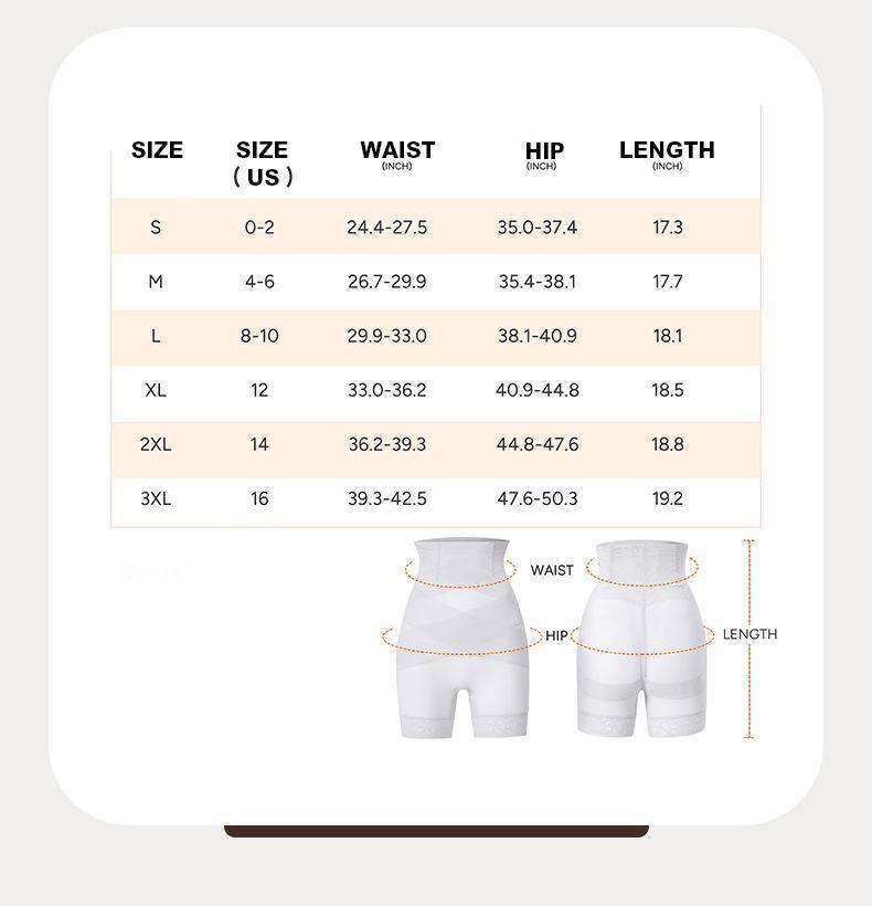 2/3 PCS Shapewear Tummy Control Body Shaper High Waisted Butt Lifting Panties Shapewear Shorts Thigh Slimmer Lace