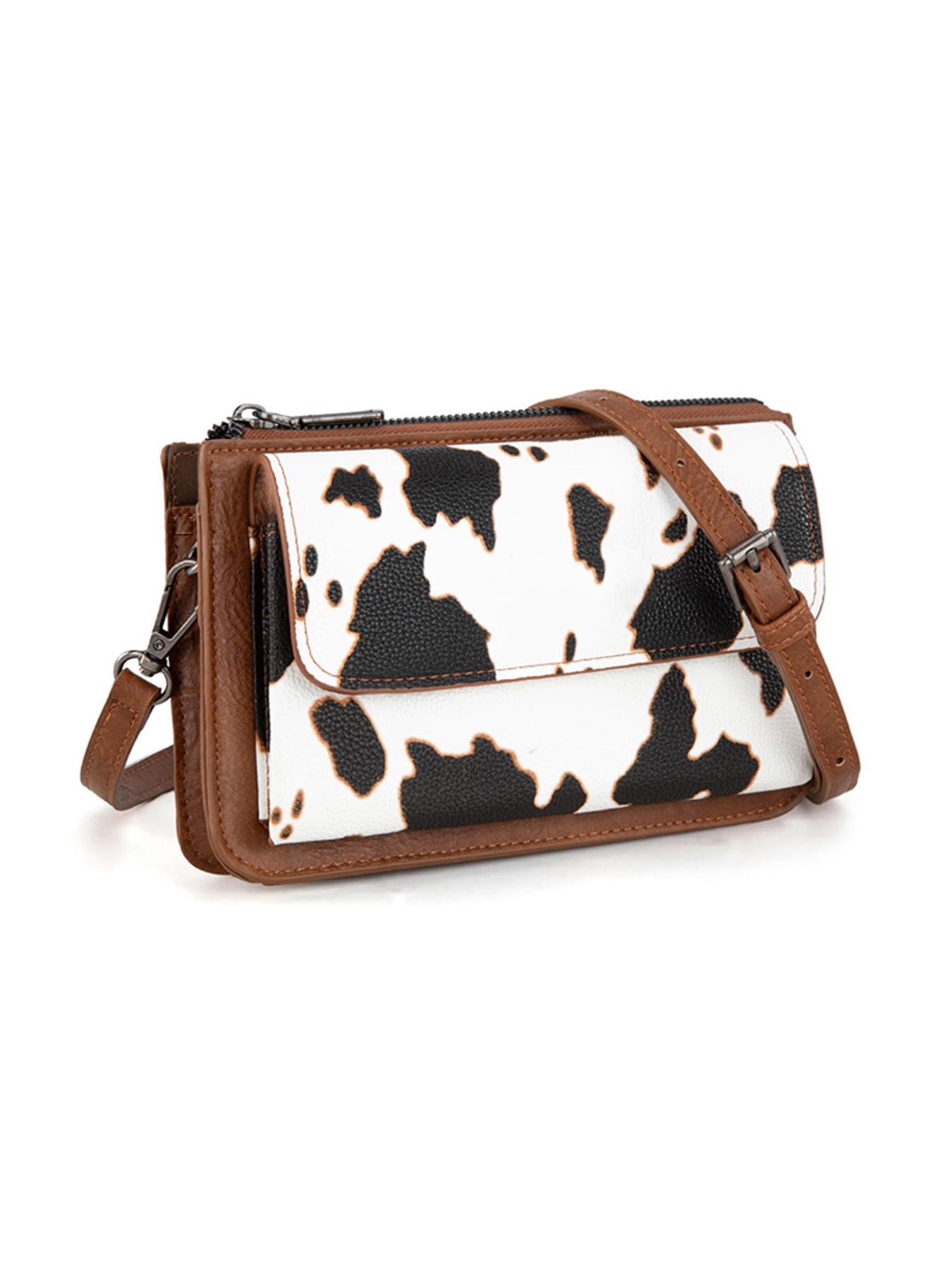 Retro Crossbody Wallet Purse Vegan PU Small Purses for Women, Casual Style with Phone Pocket and Adjustable Strap, All Seasons