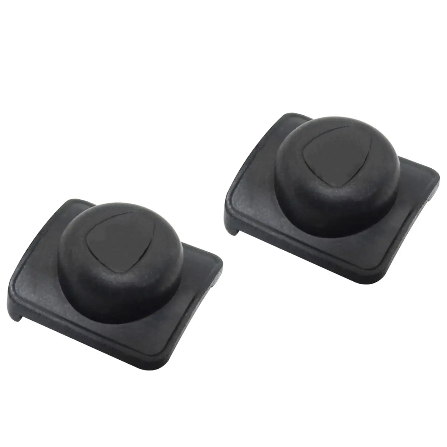2 Pcs LED Flashlight Switch Button Boots Replacement