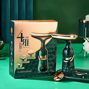 Kdk four-dimensional multi-action lifting & firming massage & infusion device - all-in-one, triple-action, skin-fitting, spa-grade infusion system