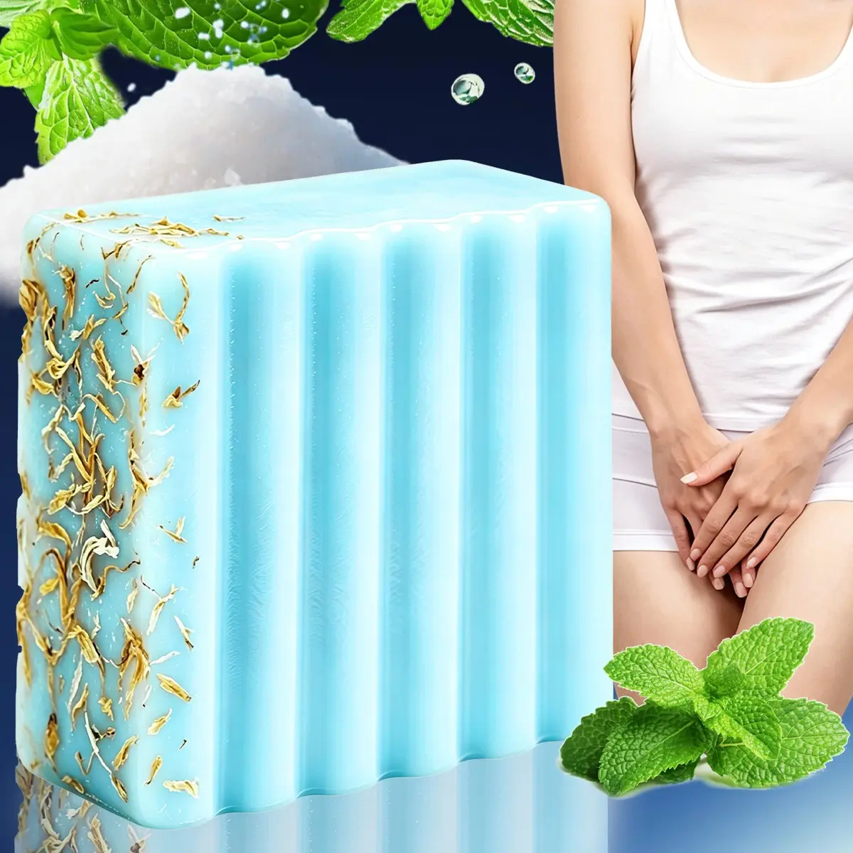 Cleansing Soap, Deodorant Soap For Women, Body Odor Soap， Plant-Derived Ingredients, Deep Cleansing, Controls Body Odor, Refreshing & Non-Greasy, Inhibits Bacteria, Non-Drying, Perfect For Daily Skin Cleansing