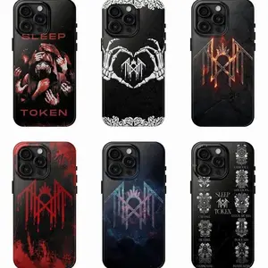 Sleep Token "Even in Arcadia" Tour-Themed Smartphone Cases - Mobile Accessory for Handheld Cellphone Devices, Compatible with iPhone 11-17 Pro Max/Plus & Samsung Galaxy S23-25 Series