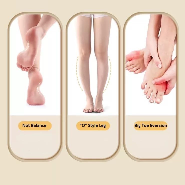 Foot Arch Trainer for Flat Feet, Plantar Fasciitis Relief &Arch Support Strengthening, Portable Arch Metatarsal Exercise Brace for Home and Gym