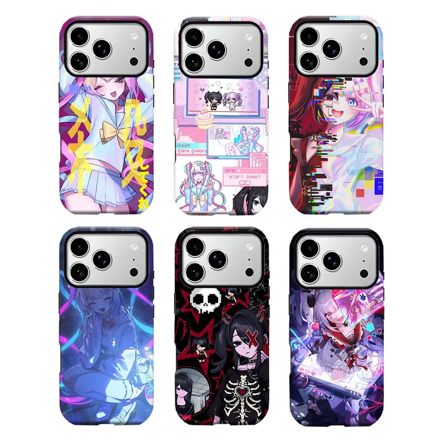 Y-Neeedy Streamer 0verload Ame-chan Phone Case,Having good protective properties,for iPhone 16 15 14 13 12 11 17Pro Max,for Samsung S25 S24 S23 S22 Ultra,Protective Cover,give her/him a gift for Christmas and Th