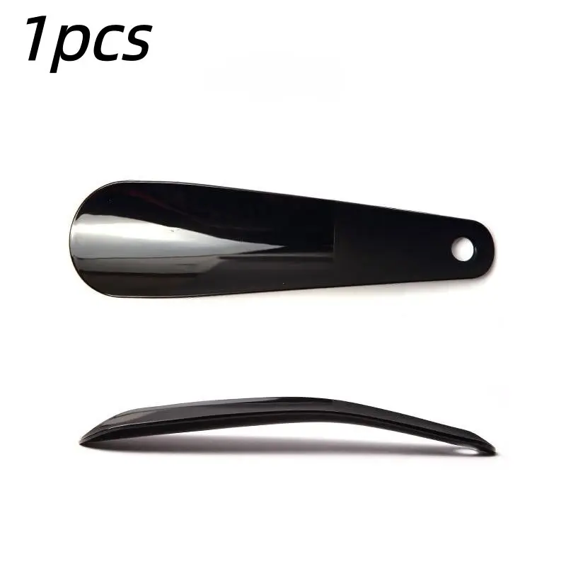 Ergonomic Shoe Horn, Shoehorn, Comfortable Curved Design, Lightweight Durable, All-Season Use, Glossy Finish, Suitable for Casual and Sports Shoes