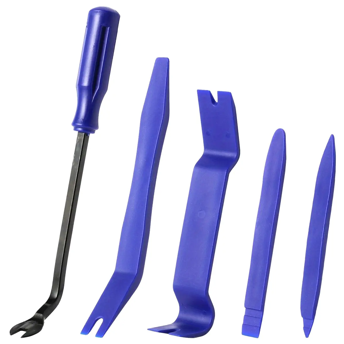 5 Piece Decorative Removal Tool Set with Clamps, Furniture Panel Remover Kit, Nylon Car Panel Removal Tools, Easy-To-Use Clothing Remover, Auto Body Tools