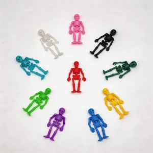 20 stretch toys – TPR elastic stretching skulls and multi-colored TPR soft skull-shaped stretch toys, ideal as party gifts, Halloween gift bag fillers, sticky Halloween decorations, or small holiday presents.