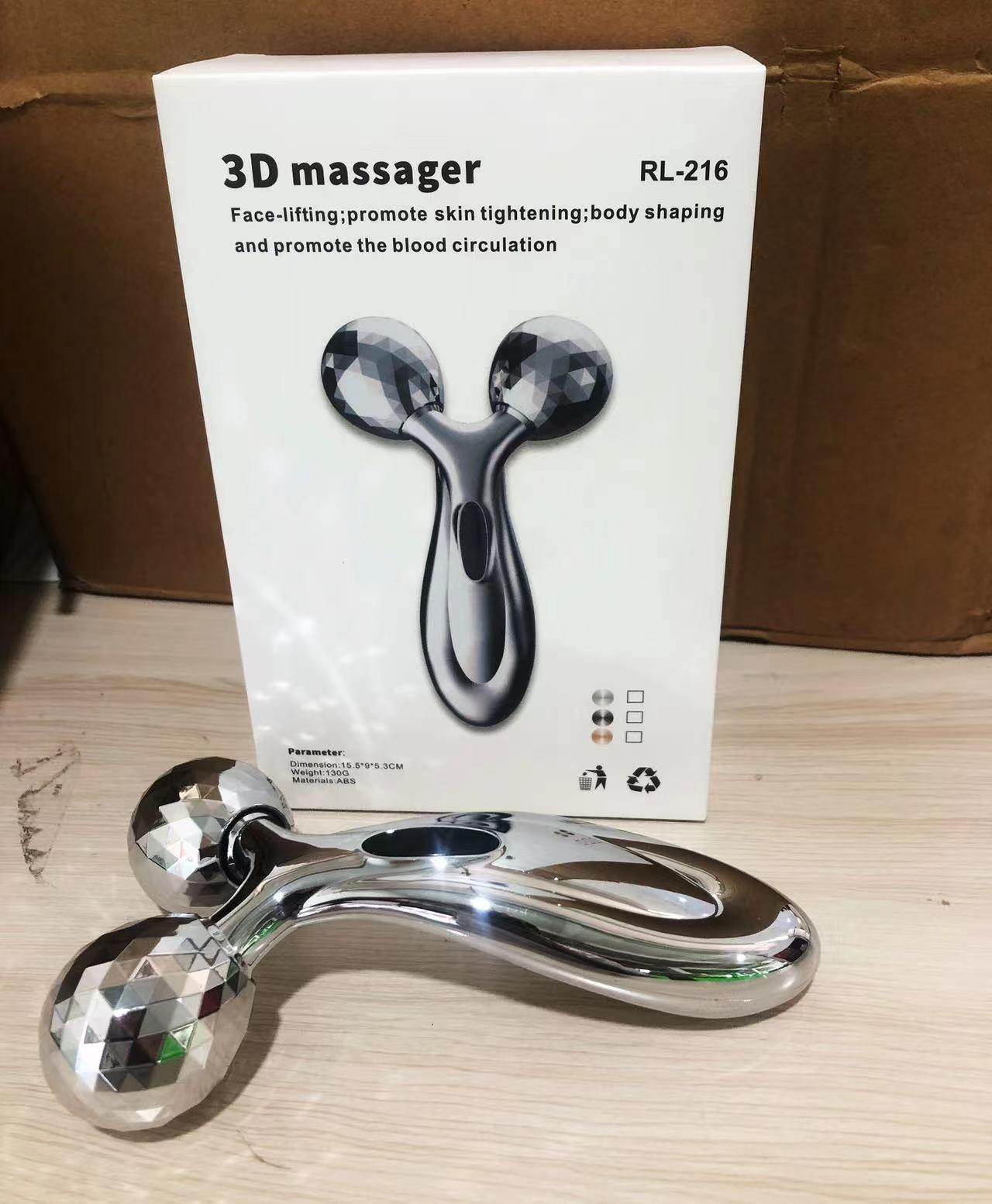 V-Line Facial Massager – 3D Roller Face Massager for Lifting, Beauty, and V-Shape Contouring