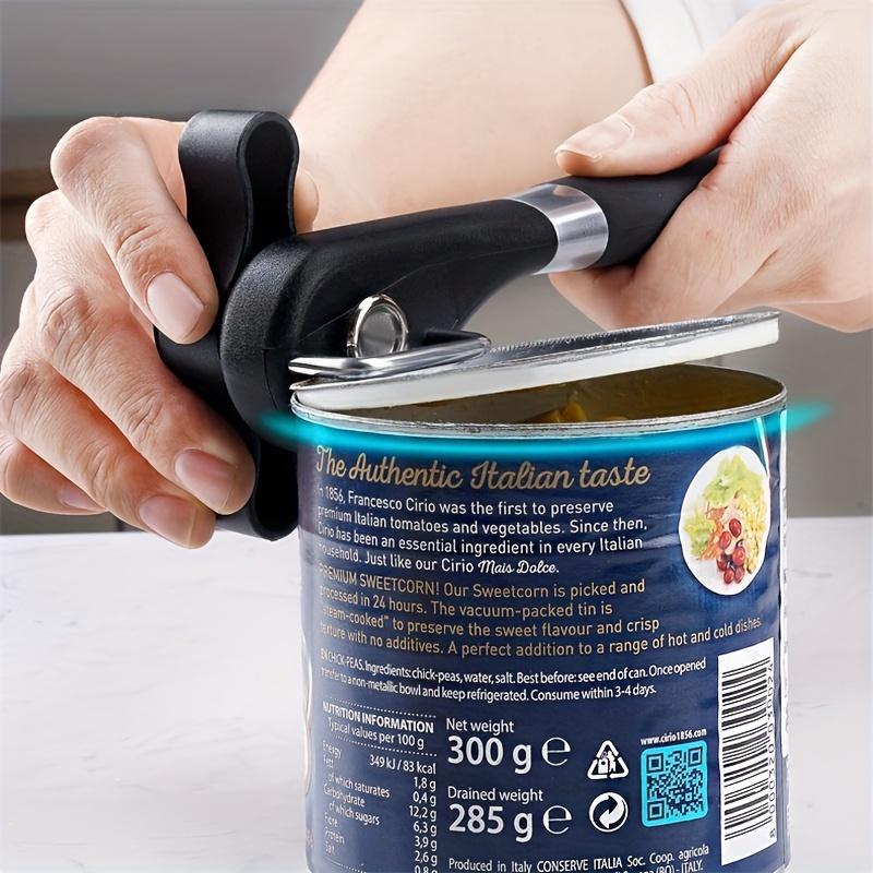 Multifunctional Can Opener, Quick and Simple Stainless Steel Side Open Cutting Knife, Kitchen Gadgets Cutter
