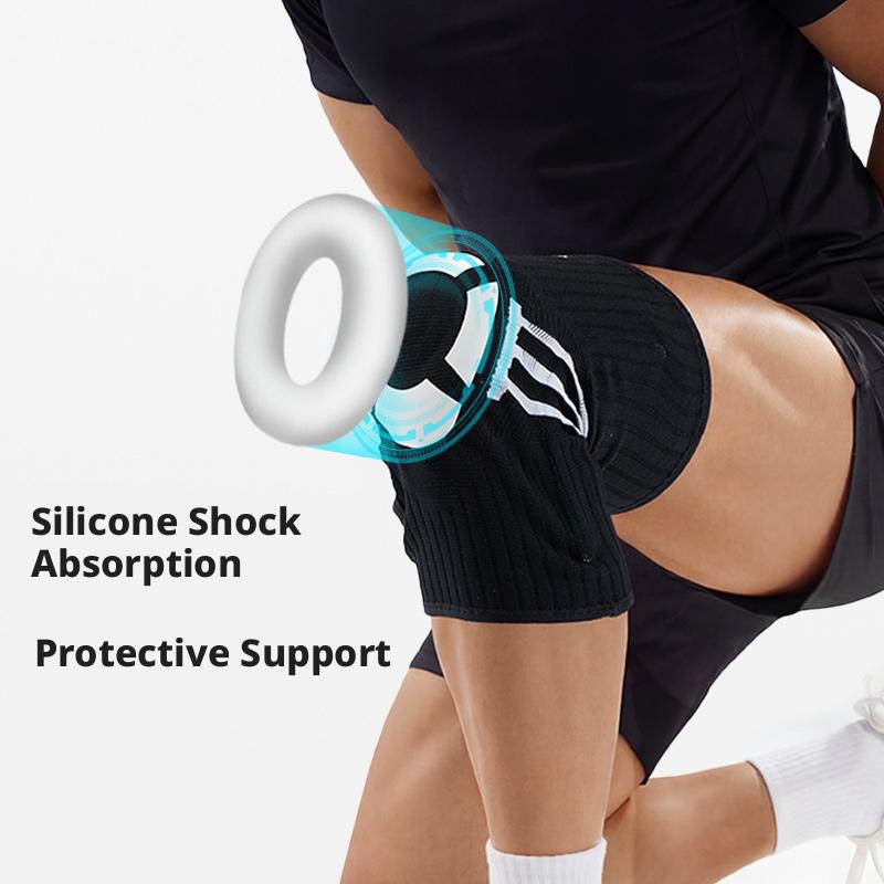 A Knee Brace That Can Be Adjusted with a Knob, Featuring Spring Support And Absorption, Designed for Outdoor And Fitness The Knees